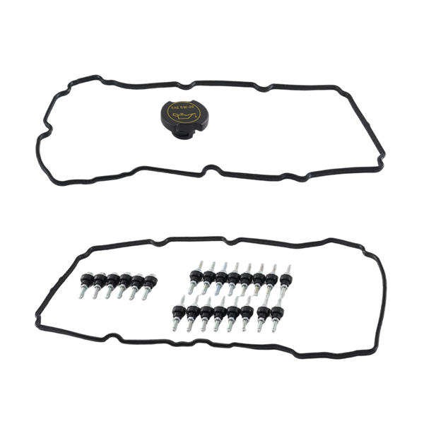 2X Engine Valve Cover W/ Gaskets fit for Ford Lincoln Edge F-150 Transit-150 250 350-1