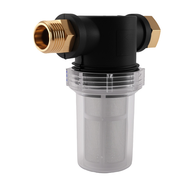 3/4" Inline Filter Brass Thread fit for Garden Hose Pressure Washer Cleaning-3