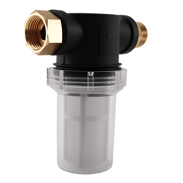 3/4" Inline Filter Brass Thread fit for Garden Hose Pressure Washer Cleaning-4