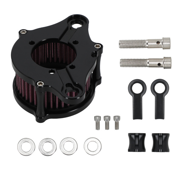 Air Filter Intake Cleaner System fit for Harley Davidson 48 72 Sportster 2004-up-6