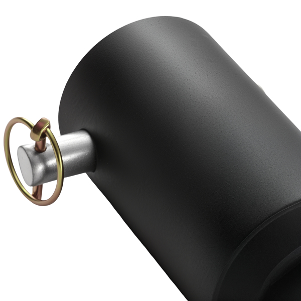 2" Female Hex to Male Round Auger Bit Adapter Heavy Duty fit for Skid Steer Loader-4
