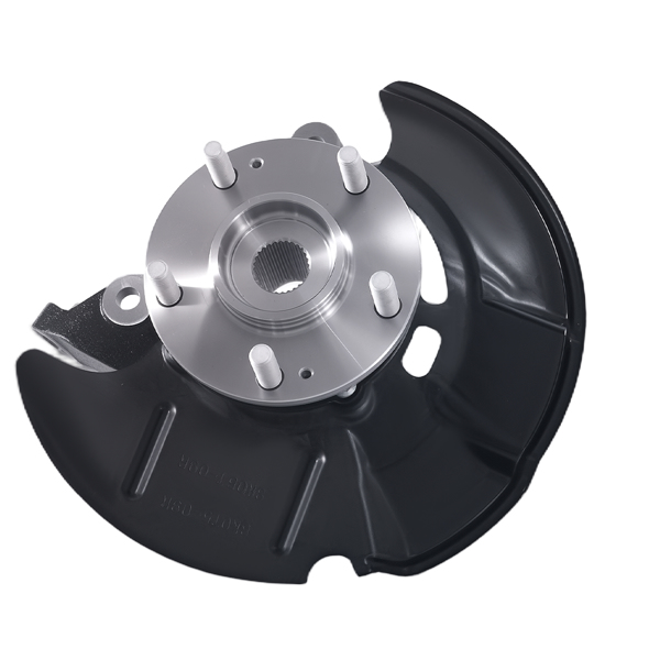 Pair Front Steering Knuckle+Wheel Bearing Hub fit for Hyundai Elantra 2007-2010-2