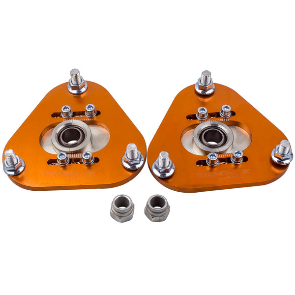 Front Coilover Camber Plate Top Hat fit for Toyota Celica 2000-2006 Pillow Ball Adj.-6