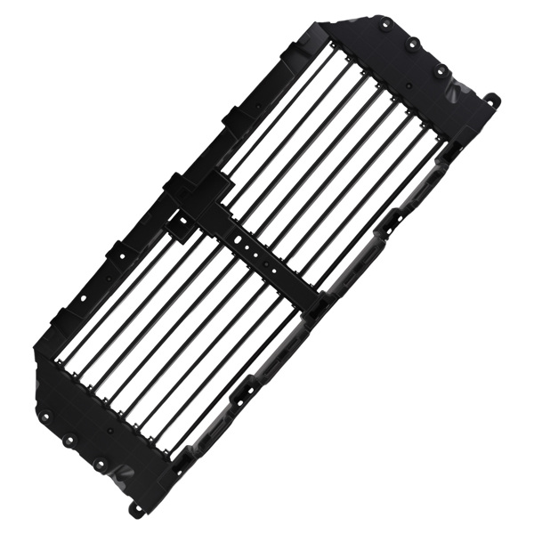 Black Front Control Shutter fit for Ford F-150 2021-2023 ML3Z8475D Direct Replace-4