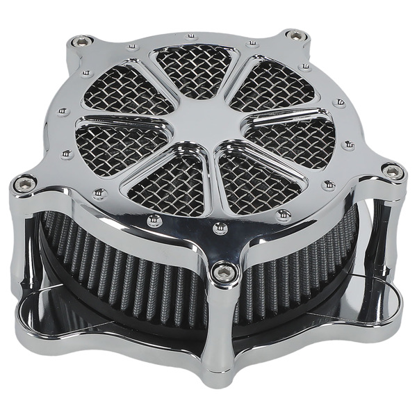 Motorcycle Air Cleaner Filter Intake Kit fit for Harley Touring Dyna 2000-2017-2