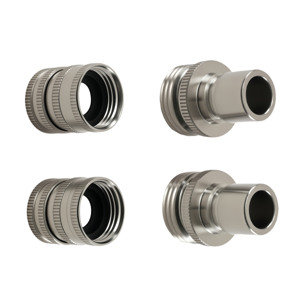 3/4" Female Quick Connect Pressure Washer Adapter Garden Hose 4Pcs Kit-6