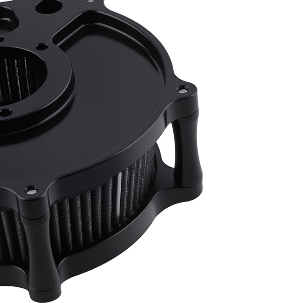 Motorcycle Air Cleaner Kit fit for Harley XL Sportster 2004-2023 Black-4