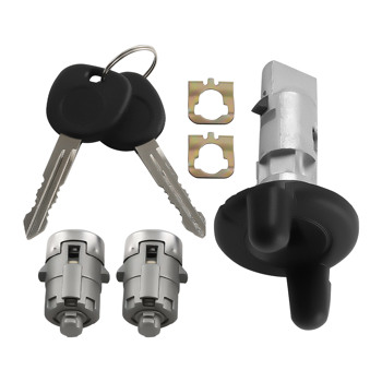 Front Door Lock Cylinders & Ignition Switch fit for Chevy Tahoe Silverado GMC Sierra
