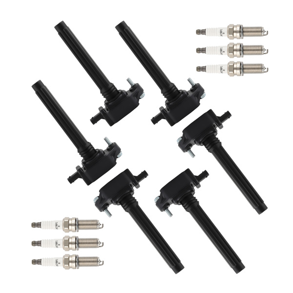 6PCS Ignition Coil & Spark Plug Set fit for Dodge Charger Challenger 3.6L New-6