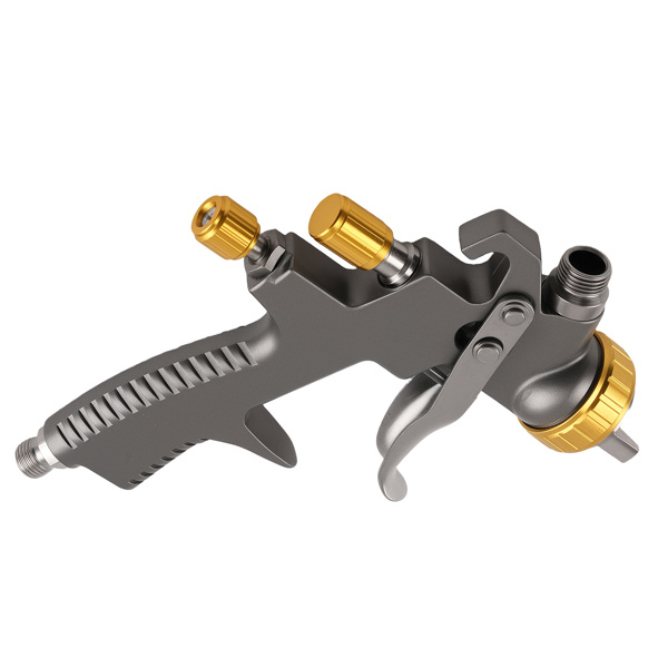 LVLP Gun Kit fit for Paint 1.8mm Nozzle 600ml Cup Car Body Professional Tool-5