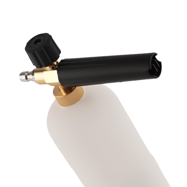 Heavy Duty Car Wash Cannon fit for Pressure Washer 1000PSI+ 1L Brass Soap Dispenser-4