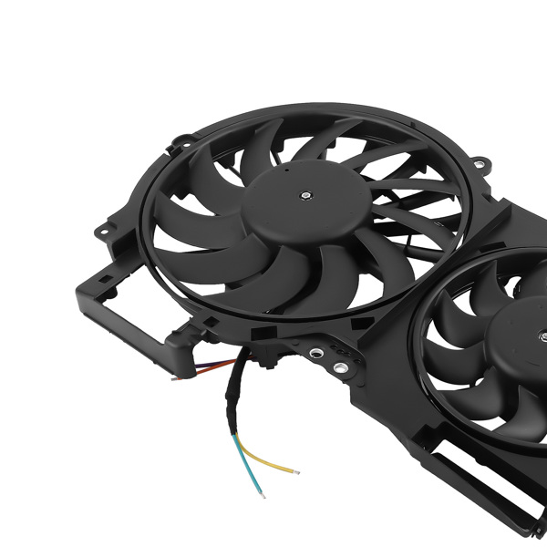 Cooling Fan Assembly fit for Audi A6/Quattro 3.0/3.2 2005-2011 4F0121207A 4F0121207E-3