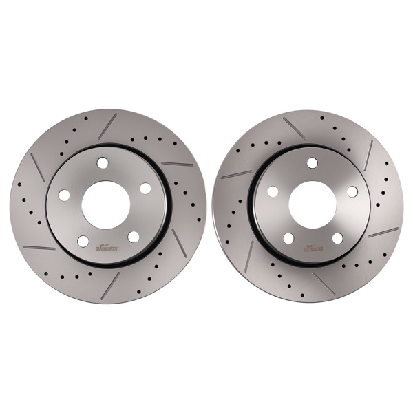 Front 302mm Brake Rotors Kit fit for Jeep Wrangler 2007-2018/Wrangler JK 2018 S53040-2