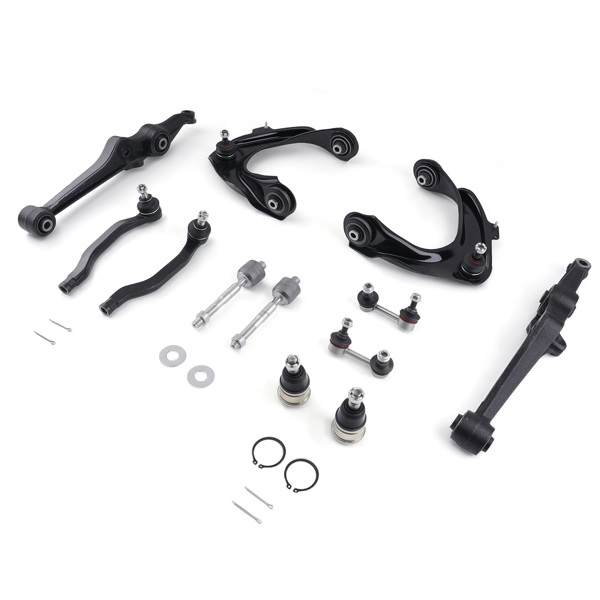 12pc Upper & Lower Control Arms w/ Ball Joints Kit fit for 1998 - 2002 Honda Accord-6