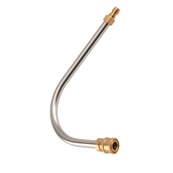 High Pressure Washer Extension 15in Brass Steel Lance Gutter 4000PSI w/ 6 Nozzle-4