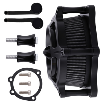Motorcycle Air Cleaner fit for Harley Davidson Touring 2000-2007 Black Filter Kit