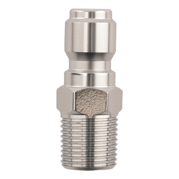 3/8" NPT Quick Connect Fitting Adapter Pressure Washer Coupler Steel 4000PSI-1