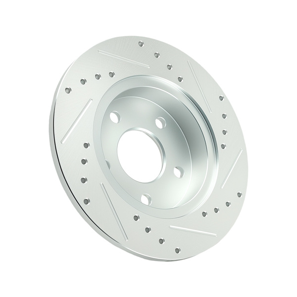 Rear Drilled&Slotted Brake Rotors Set fit for Saturn Aura 2007-09/Ion 2004-07 55094-4
