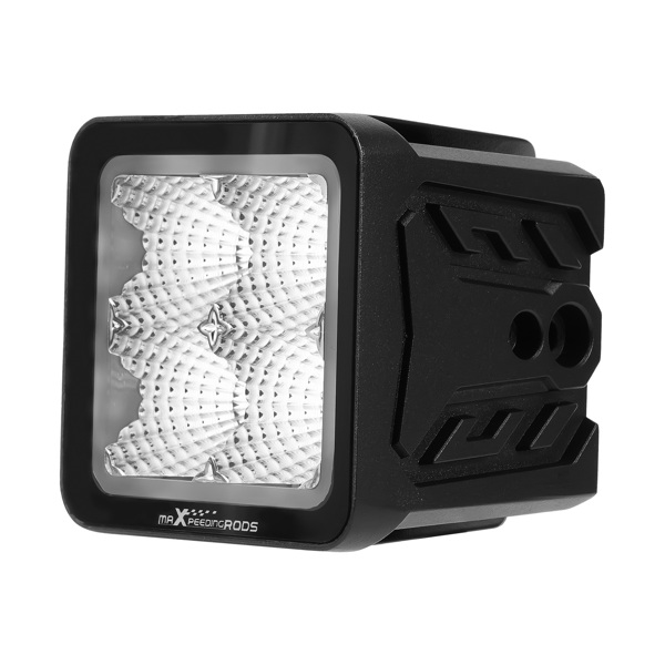 2PCS 3.3inch LED Driving Auxiliary Light Flood Beam fit for Off road ATV UTV 80W-2