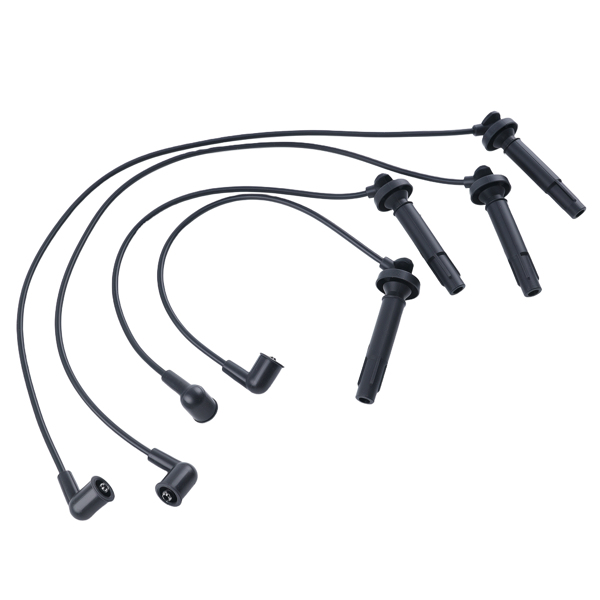 Ignition Coil Set with Iridium Plugs & Wires fit for Subaru 2.5L H4 2009-2011-3