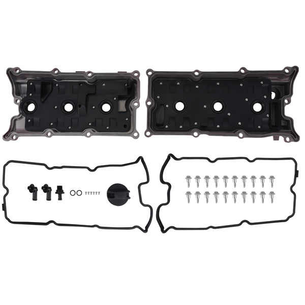 2pcs Aluminum Valve Cover fit for Nissan Frontier Pathfinder Xterra 4.0L 2005-2019-6