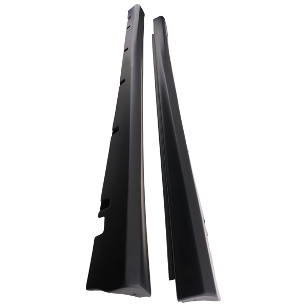Body Kit Side Panel Extension fit for Dodge Charger 2011-2023 Black ABS 2PC Lip-4