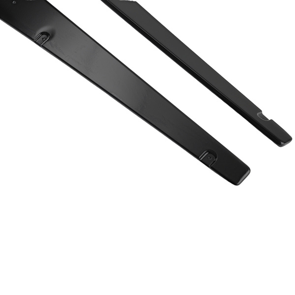 2x Black Side Skirt Extension Set fit for Corvette C8 2020-2024 Body Panel ABS-5