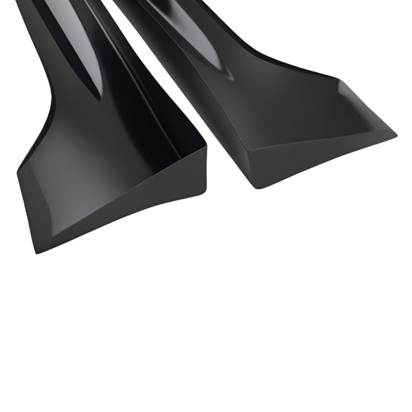 Body Panel Kit Extension fit for Honda Civic 4Dr 8th Gen 2006-2011 Black Side Skirt-4