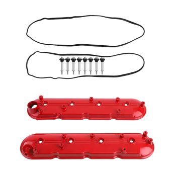 2Pcs Valve Cover Set w/Gas fit for Chevy Suburban GMC Sierra 1500 2009-2013 12642655
