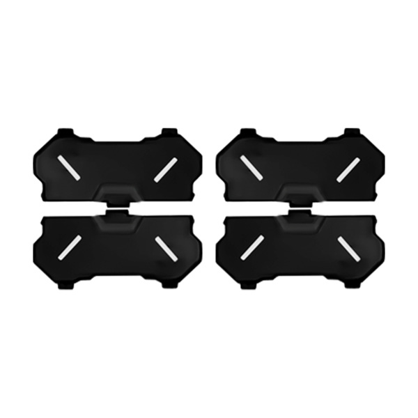 3.5" LED Off Road Lights Round LED Pod Lights with Amber DRL fit for Jeep, Pickup-1