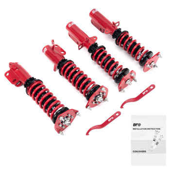 BFO Coilovers Struts Suspension fit for Toyota Corolla E100 AE101 88-99 Adj. Height