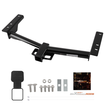 Class 3 Trailer Hitch 2" Receiver fit for Ford Transit 150 250 350 2015-2026 Black