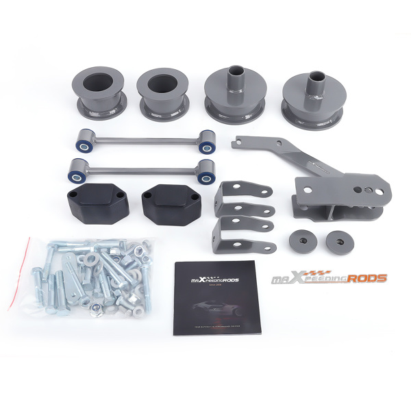 Front 2.5" & Rear 2" Leveling Lift Kit fit for Jeep Wrangler JK 2007-2018-6