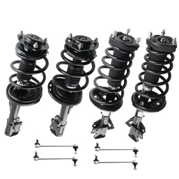 Complete Front Rear Struts & Sway Bars End Link fit for 2009-2012 Toyota Venza AWD