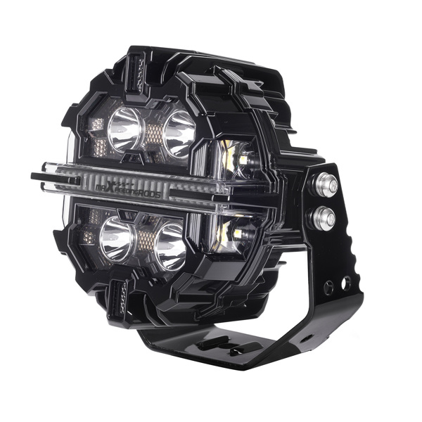 2PCS RGB LED Light Pods 5-Inch Work Light Bar Pods Offroad Driving Light Bar-4