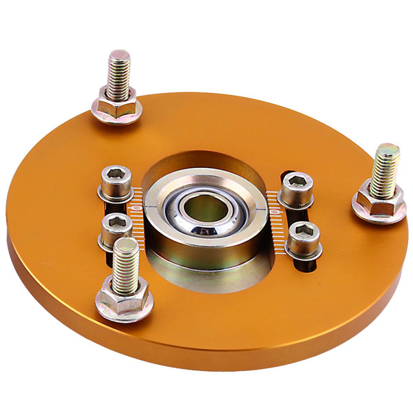 2 Pcs Front Mount Camber Plates fit for BMW 3 Series E36 M3 328ic 328is Coil Top Hat-5