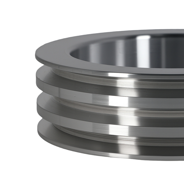 Short Pump Aluminum Triple 3 Groove Crankshaft Pulley fit for Small Block Chevy SBC-5