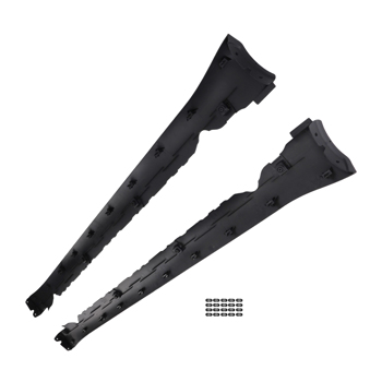 L & R Side Skirt Body Extension Set fit for Tesla Model 3 17-24 1089830-00-D Black
