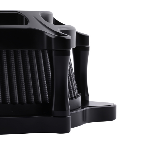 High Flow Air Cleaner fit for Harley Touring 2000-2007 Dyna Black Aluminum-5