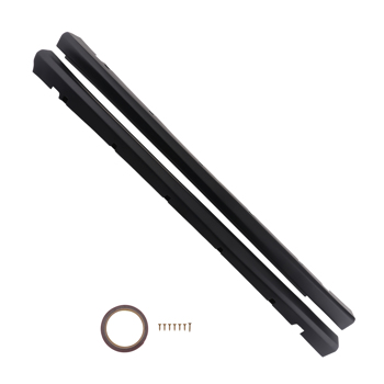 Body Kit Side Panel Extension fit for Dodge Charger 2011-2023 Black ABS 2PC Lip