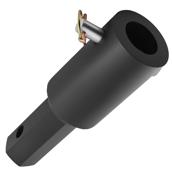 2" Female Hex to Male Round Auger Bit Adapter Heavy Duty fit for Skid Steer Loader-6