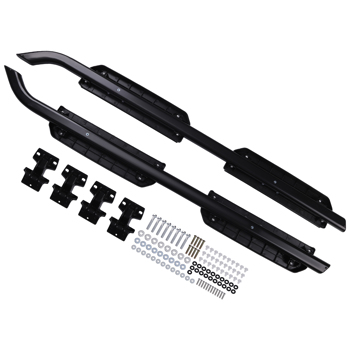 Black Running Board Set fit for Land Rover Defender 110 4Dr 2020-2026 ABS Nerf Bar