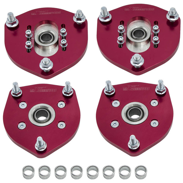 4pcs Coilover Kits Camber Plates Top Hat Mounts fit for Toyota Camry 2007-2011-6