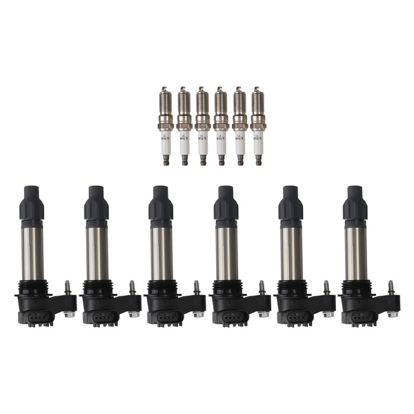 6 Ignition Coils & Plugs fit for Chevrolet Caprice Impala Malibu V6 3.6L 2010-2020-6