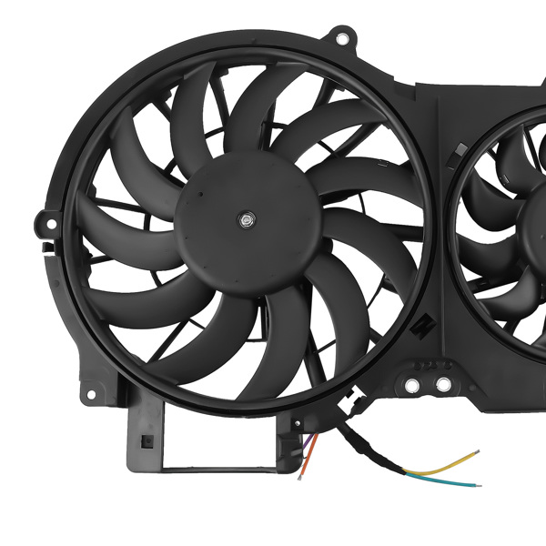 Cooling Fan Assembly fit for Audi A6/Quattro 3.0/3.2 2005-2011 4F0121207A 4F0121207E-1