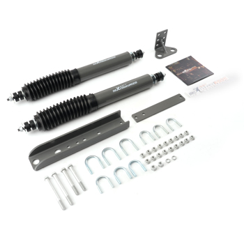 Dual Steering Stabilizer fit for Ford F-150 F-250 F-350 Bronco 1980-1996