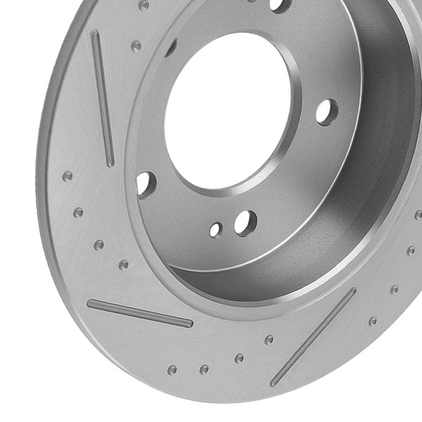 Rear Brake Rotors Set fit for Hyundai Elantra Coupe 2013-2014 Kia Forte 2014-2024-4