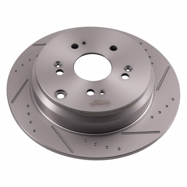 Rear Brake Rotors Set fit for Acura RDX 2007 2008-2018 Honda CR-V 2005 2006-2016-5