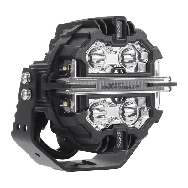 LED Pod Lights 5inch White Amber DRL Spot Beam Off Road Driving Light 6000K 178W-1