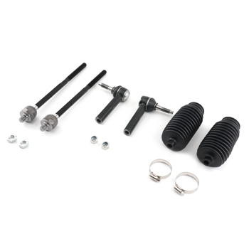 6x Inner Outer Tie Rod End Link Set W/ Steering Boot fit for Plymouth Neon 2000 -01